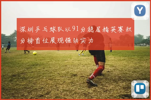 深圳乒乓球队以91分稳居精英赛积分榜首位展现强劲实力