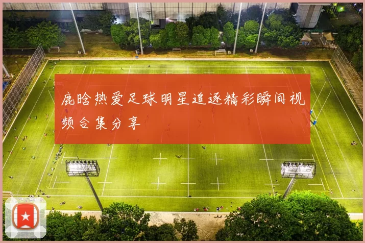鹿晗热爱足球明星追逐精彩瞬间视频合集分享