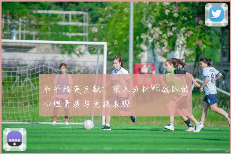 和平精英巨献：深入分析WE战队的心理素质与竞技表现